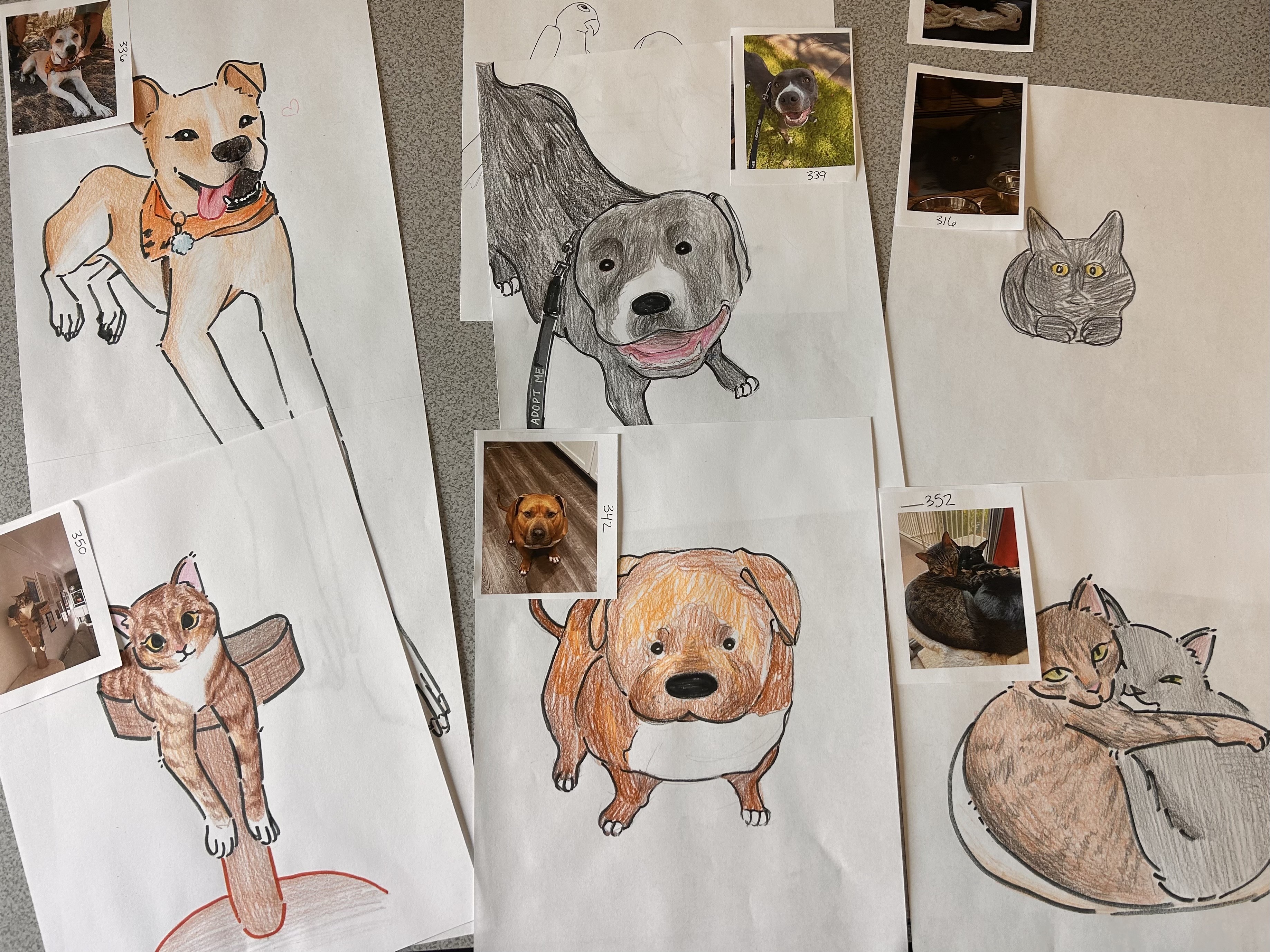thumbnail image 2 of Custom Hand-Drawn Portrait Drawing – Pets, People, Erotica – Realism Style 2 of 5