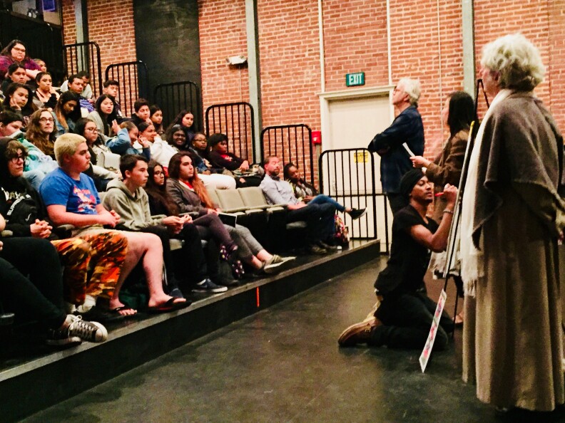 Tim Robbins and Cast at Student Matinee