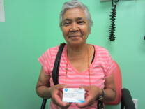 Simona Lopez, a 68-year-old Mexican immigrants who's lived in the U.S. without legal status for 10 years, gets her healthcare through a new county program called My Health L.A. The program gives community clinics a financial incentive to improve the quality of care they provide to these immigrants.