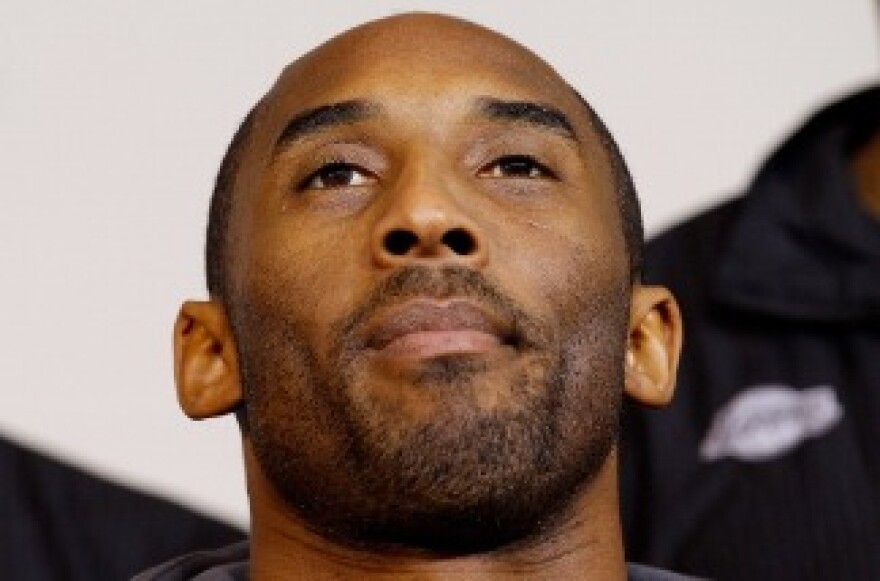 Kobe Bryant of the Los Angeles Lakers. 