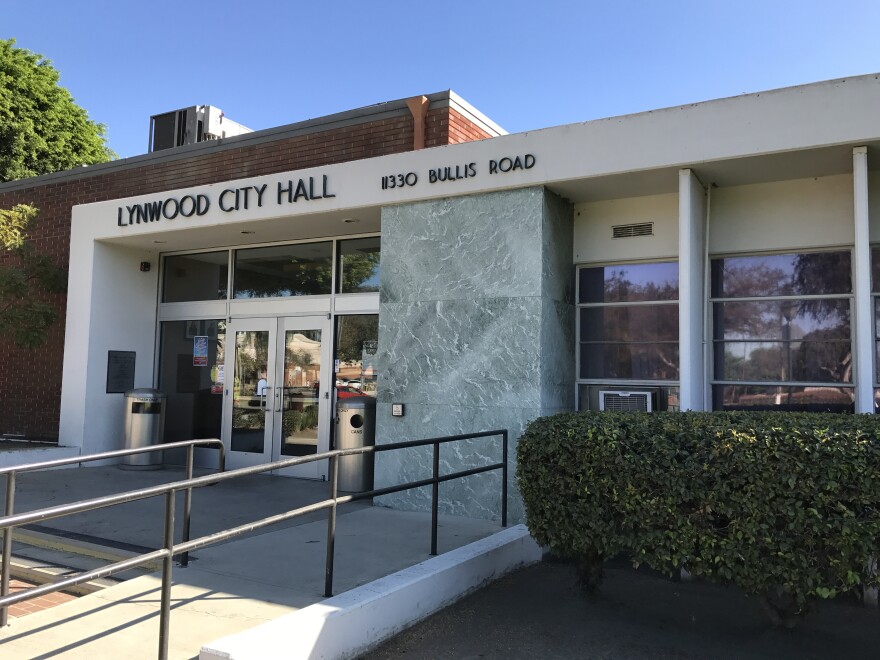 Lynwood City Hall is seen in this photo taken Nov. 18, 2017. 