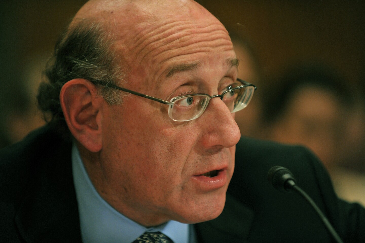 Kenneth Feinberg, Administrator of the Gulf Coast Claims Facility testifies before the Senate Homeland Security and Governmental Affairs Ad Hoc Committee on Disaster Recovery at hearing subtitled 'An Examination of Claims and Social Services in the Aftermath of the Deepwater Horizon Oil Spill' on January 27, 2011on Capitol Hill in Washington, DC.  