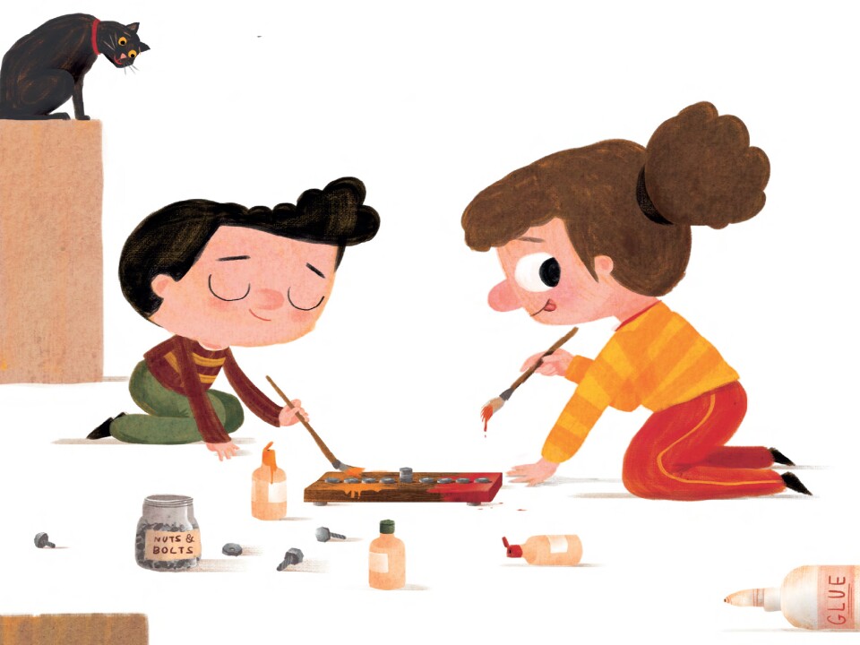 From<em> The Ninth Night of Hanukkah</em>, by Erica S. Perl and Shahar Kober