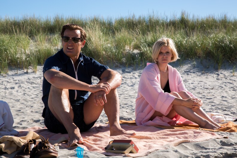 (L-R) Jason Clarke and Kate Mara as Mary Jo Kopechne in Entertainment Studios' CHAPPAQUIDDICK.