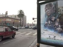 A fake movie poster created by conservative street artist Sabo, parodying the Star Wars film "Rogue One."