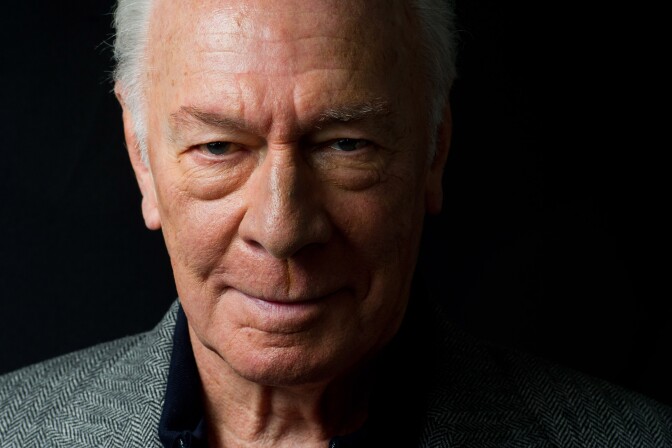 In 2011, Christopher Plummer poses for a portrait in New York. Plummer may become the oldest Best Actor winner ever at the Oscars tonight.