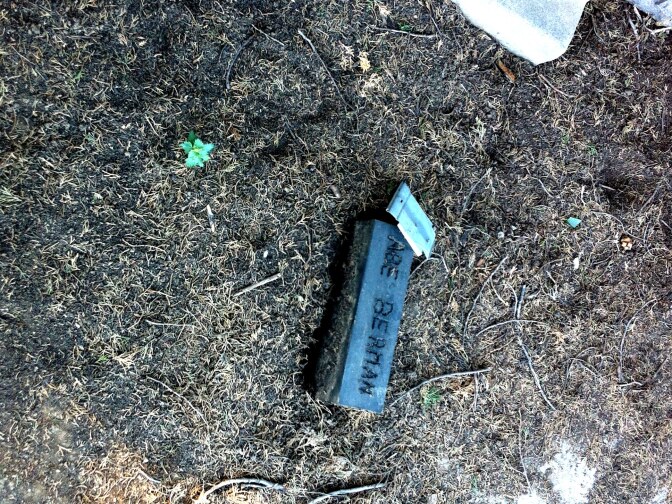 Mt Zion cemetery, East LA. Who was Abe Berman?