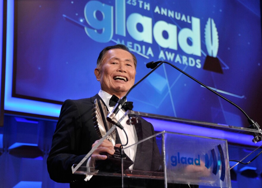 George Takei attends the 25th Annual GLAAD Media Awards on May 3, 2014 in New York City. 