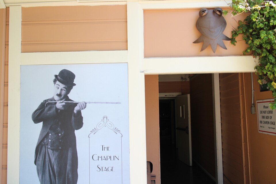 The Jim Henson Company's studio originally belonged to Charlie Chaplin. They've kept his name as one of their stages.