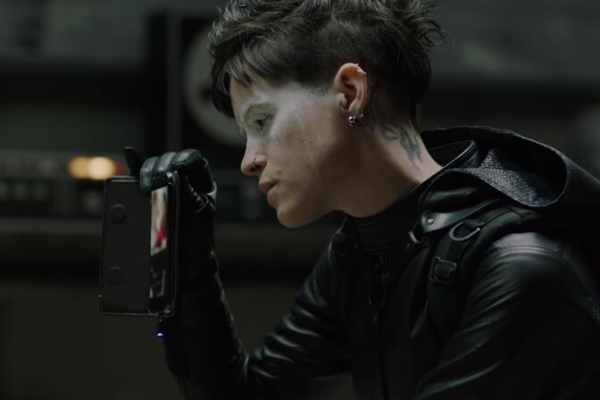 Claire Foy as Lisbeth Salander in Columbia Pictures' "Girl in the Spider's Web"