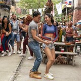ANTHONY RAMOS as Usnavi and MELISSA BARRERA as Vanessa in  “IN THE HEIGHTS.”