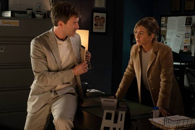 Mark Duplass plays Jennifer Aniston's executive producer on Apple TV's "The Morning Show."