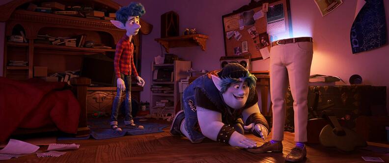 Chris Pratt and Tom Holland voice character in "Onward"