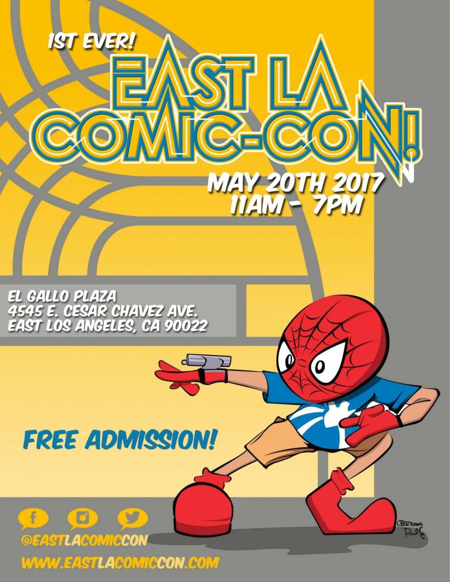 East LA Comic-Con event flyer 