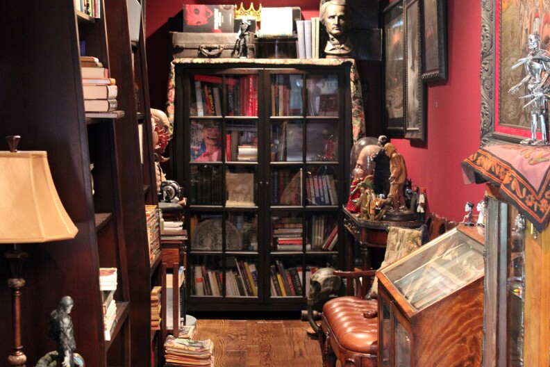 The first floor hallway in Guillermo del Toro's "Bleak House."