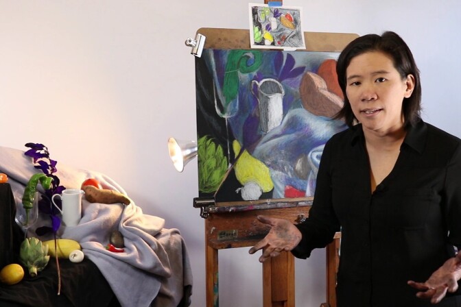 Clara Lieu, adjunct professor at the Rhode Island School of Design, talks about still-life paintings. Her new website Art Prof, aims to increase access to visual arts education. 