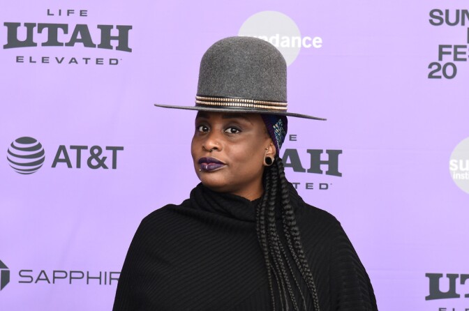 Composer Tamar-kali attends 2020 Sundance Film Festival - "The Assistant" Premiere at The Marc Theatre on January 26, 2020 in Park City, Utah.