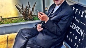 David Lynch, July 2016, Capitol Records, Hollywood.