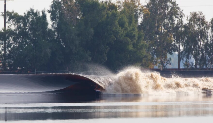 Kelly Slater's wave machine.