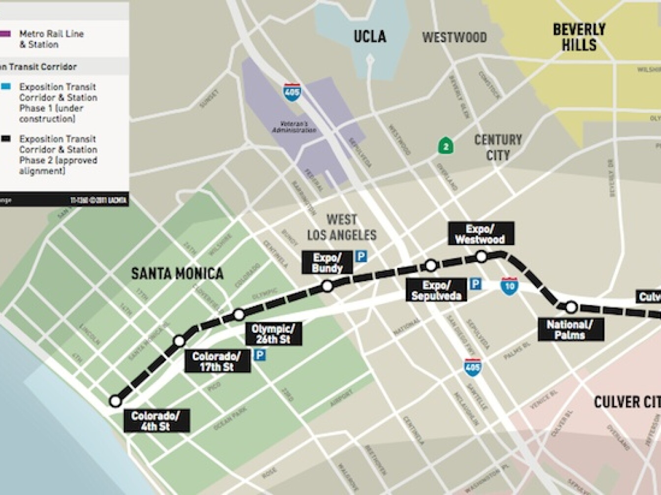 All aboard to the beach! Expo Line to Santa Monica opens May 20 | LAist