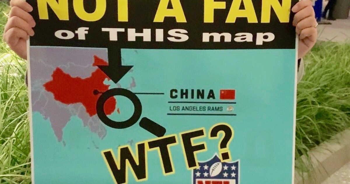 LA Rams Marketing Strategy For China Difficulties Nearby Taiwanese People