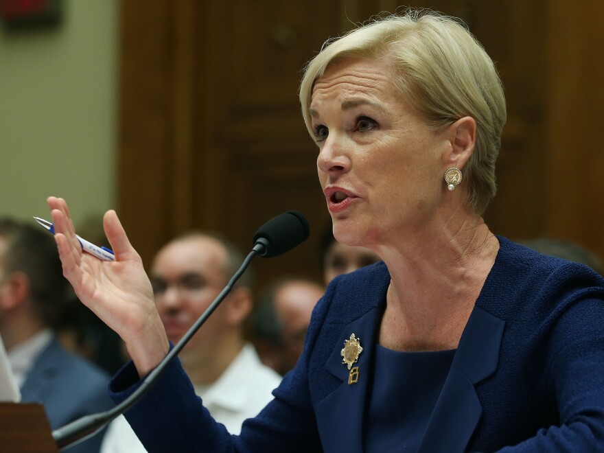 Cecile Richards, president of Planned Parenthood Federation of America Inc. testifies during a House Oversight and Government Reform Committee hearing on Capitol Hill.