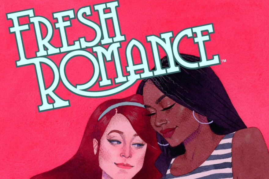 Cover of the first issue of Fresh Romance