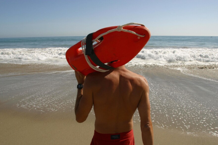 Lifeguard on the beach