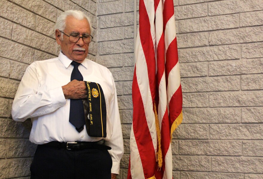 American Legion Post member Herb Aguirre hopes that younger veterans will just check out the hall, and see the camaraderie and entertainment it offers. 