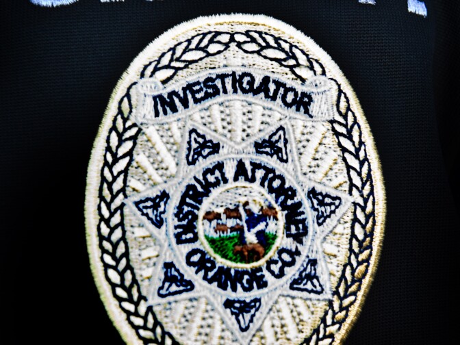 Thursday morning in Buena Park, Francisco Reynoso, an investigator with the Orange County District Attorney's office, accompanied Buena Park police officers as they arrested two parents for the high truancy rates of their children. Reynoso works with the Orange County Gang Reduction Intervention Partnership (OC GRIP).