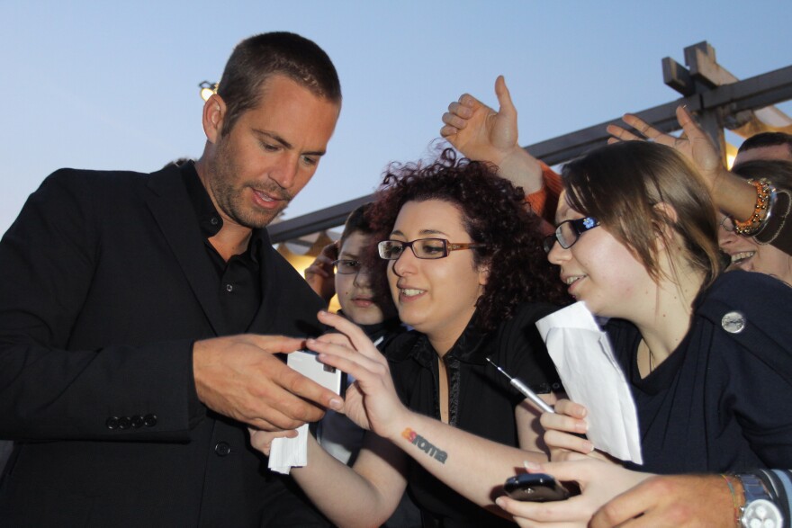 Paul Walker attends the "Fast & Furious 5" premiere at UGC Cinema on April 29, 2011 in Rome, Italy.