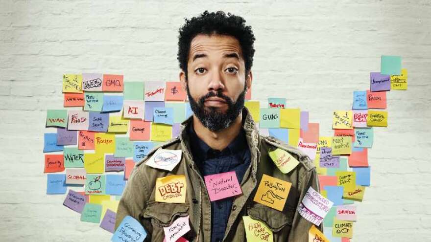Wyatt Cenac's weekly show on HBO is titled "Problem Areas."