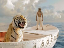 The visual effects company which did much of the work on the film "Life of Pi" filed for bankruptcy just weeks before winning an Oscar for work on the film. (A publicity still from Ang Lee's "Life of Pi.")