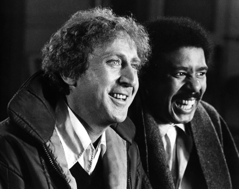 File: American comic actor Gene Wilder, originally Jerry Silkman, stars with comedian Richard Pryor in the action comedy "Silver Streak."