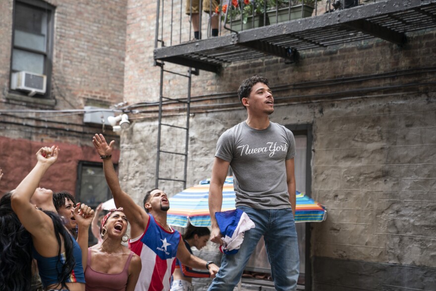 ANTHONY RAMOS as Usnavi in Warner Bros. Pictures’ “IN THE HEIGHTS.”