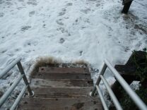 King tides are winter's highest along California's coast and other places like Australia and Tuvalu. They're naturally occurring, but they give a good visual clue toward a phenomenon people have accelerated: sea level rise. 