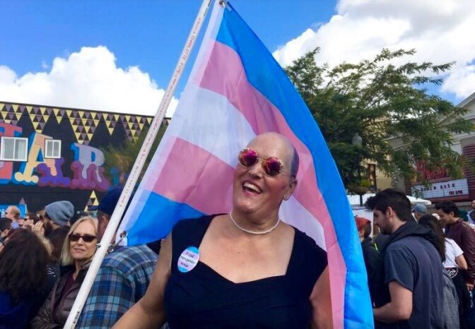Marsha Evelyn Morgan of San Clemente came out publicly as transgender in 2011. She served in the Navy from 1990-96 and now drives a bus for Capistrano Unified School District.