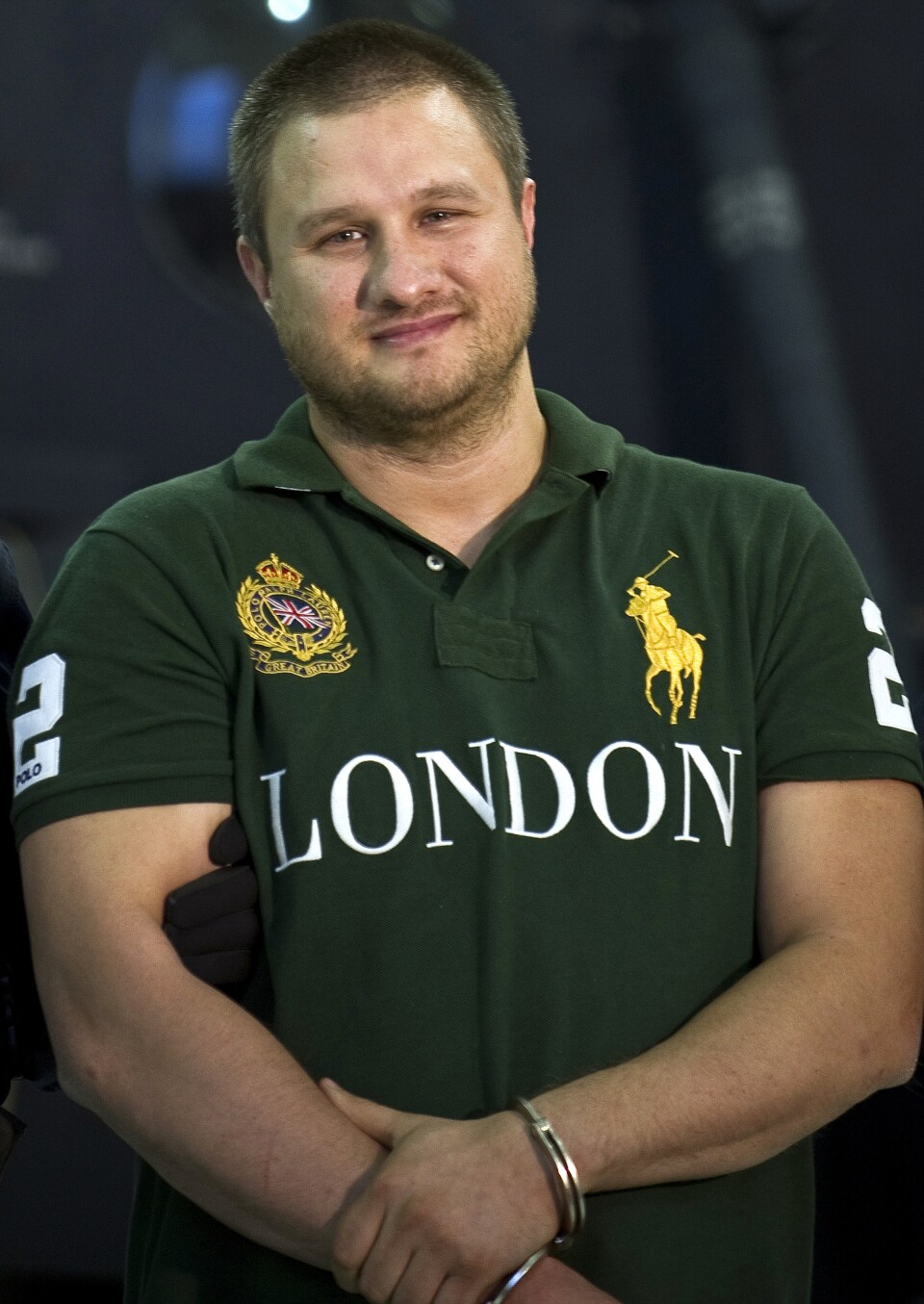 FILE - US citizen Edgar Valdez Villareal aka 'La Barbie', alleged drug lord of the Beltran Leyva cartel, is presented to the press at the Federal Police headquarters in Mexico City, on August 31, 2010. Mexican authorities started the process for La Barbie's extradition to the US on November 20, 2010. AFP PHOTO/Alfredo Estrella (Photo credit should read ALFREDO ESTRELLA/AFP/Getty Images)