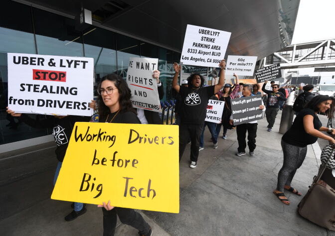 Uber And Lyft Push Back Against California Bill That Would Make Drivers ...