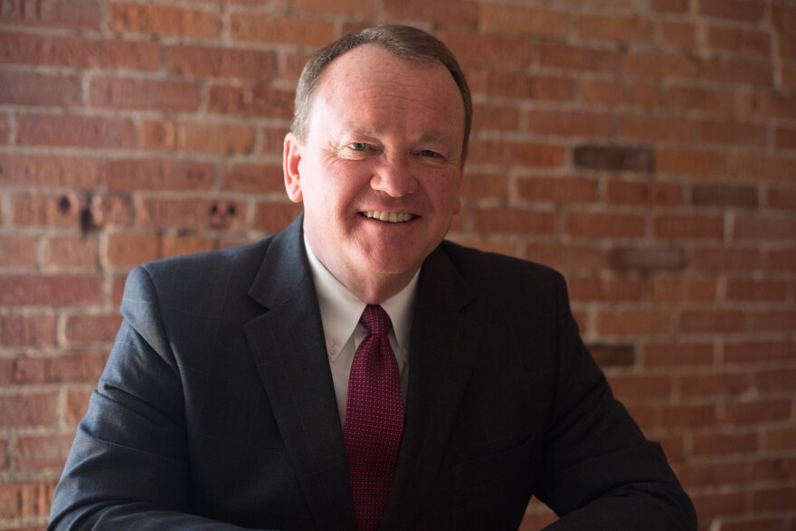 LA County Sheriff Jim McDonnell interviewed at Phillipe's on May 10, 2018 in Downtown Los Angeles, California.