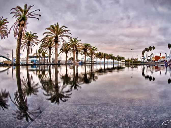 Cruise Ship Terminal at San Pedro (Port of Los Angeles).