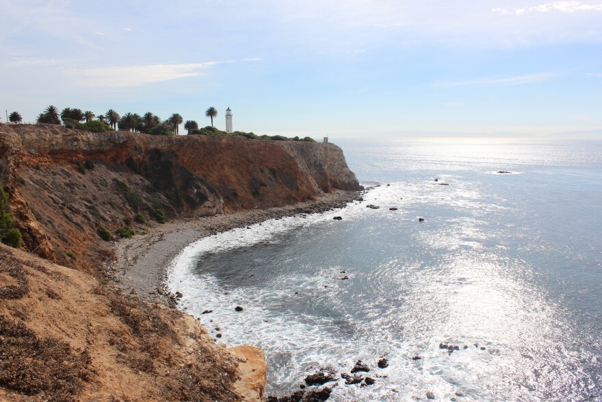The Point Vicente Lighthouse is seen in Rancho Palos Verdes.