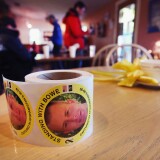 HAILEY, ID - JUNE 02:  A roll of stickers showing support for Sgt. Bowe Bergdahl sit on a table inside of Zaney's coffee shop where Bergdahl worked as a teenager on June 2, 2014 in Hailey, Idaho. Sgt. Bergdahl was released from captivity on May 31 after being captured in Afghanistan in 2009 while serving with U.S. Army’s 501st Parachute Infantry Regiment in Paktika Province. He was released after a deal was worked out to swap his freedom for the freedom of 5 Taliban prisoners being held at Guantanamo Bay. Bergdahl was considered the only U.S. prisoner of war held in Afghanistan.  (Photo by Scott Olson/Getty Images)