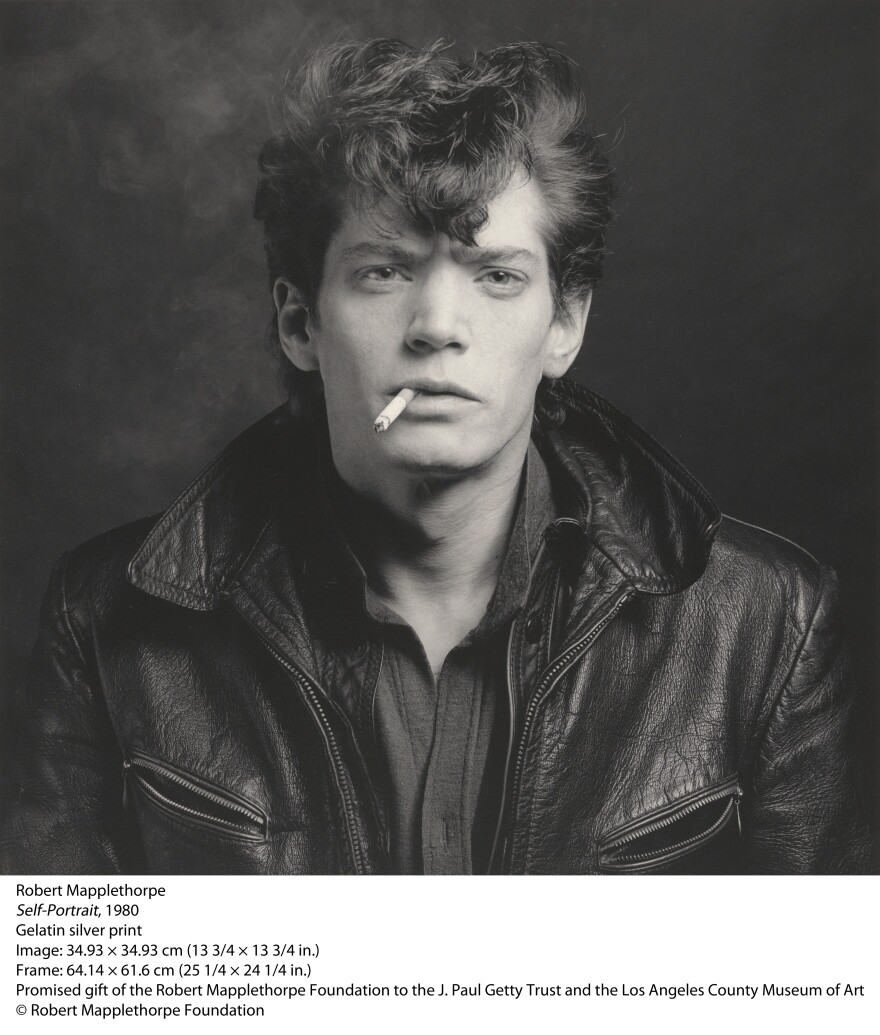 Robert Mapplethorpe, Self Portrait, 1980.