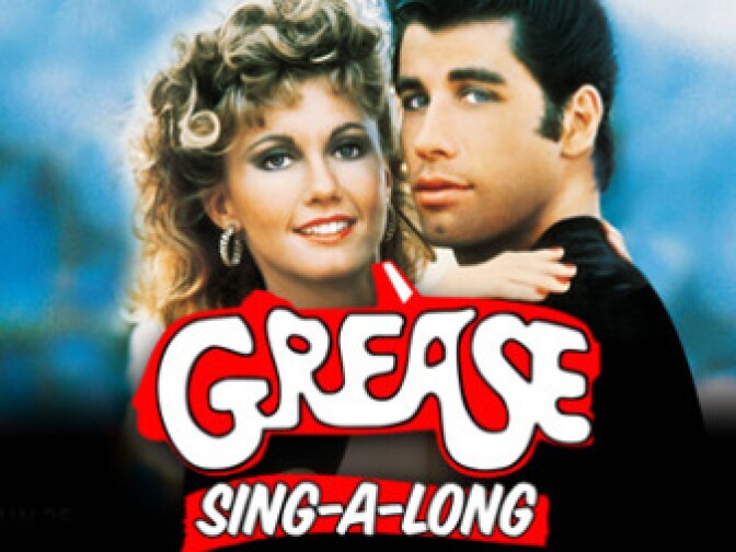 Poster for the "Grease" sing-along at the Hollywood Bowl, June 25, 2010.