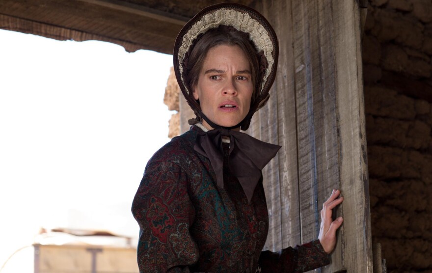 Hilary Swank stars in "The Homesman."