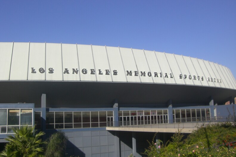  The Los Angeles Memorial Sports Arena 