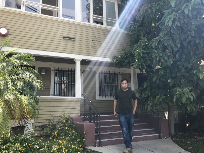 USC has converted this former fraternity house into student housing specifically for veterans, Aug. 15, 2018. 