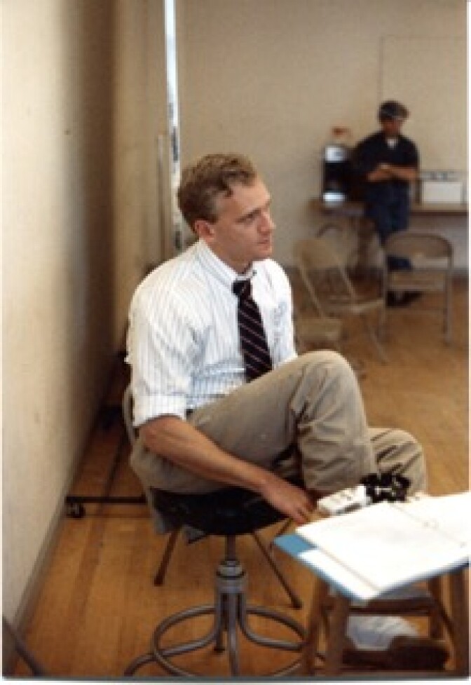 Playwright and lyricist Howard Ashman.