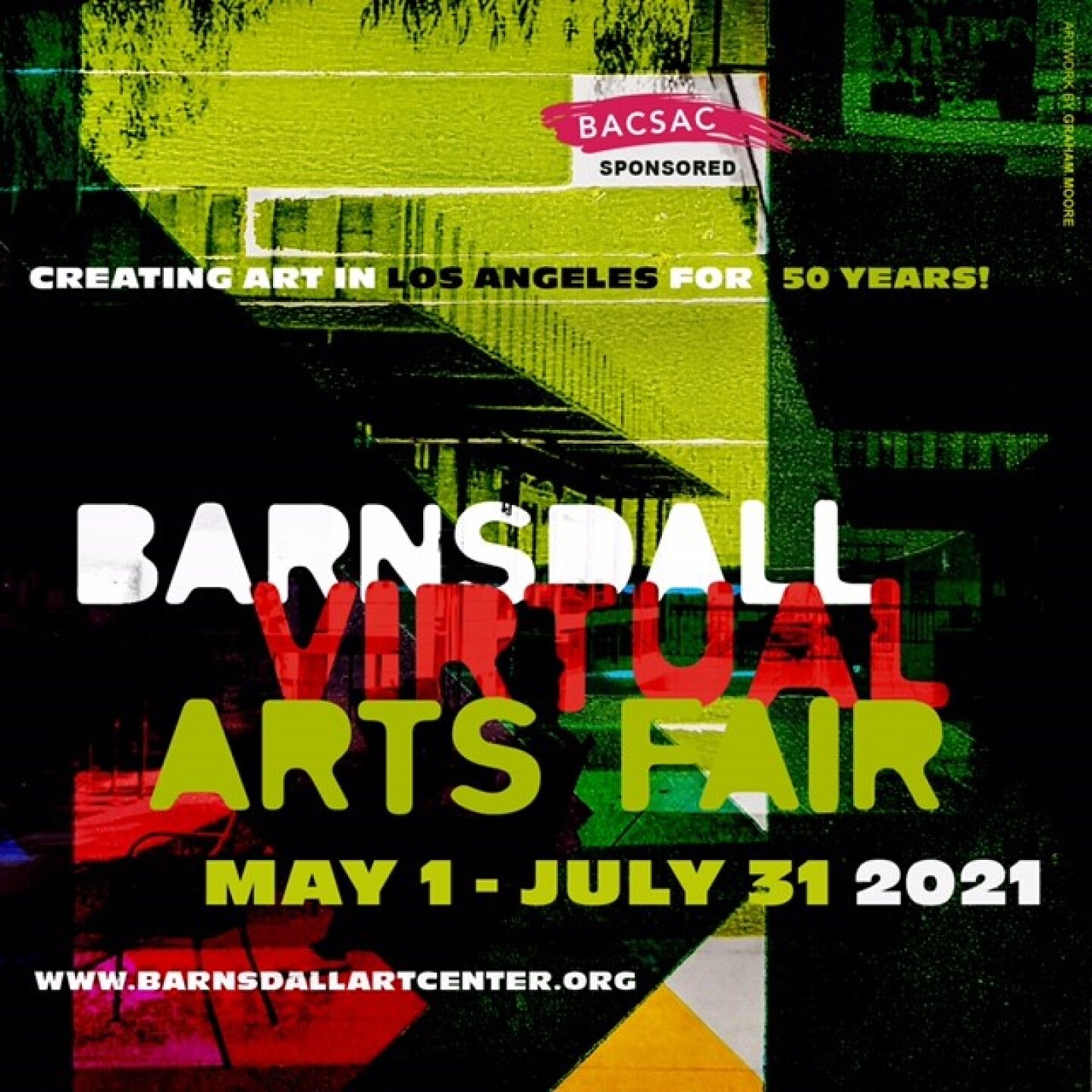 Barnsdall Virtual Art Fair May 2021 poster image